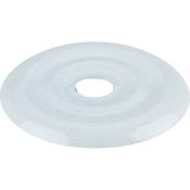 Rosace sanitaire plate blanche - Ø32 mm - Lot de 50