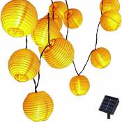Sunxury - Chinese Lanterns Solar Fairy Lights Outdoor, Solar Lantern String Lights Outdoor, Led Solar Fairy Lights Lanterns Outdoor Waterproof, for