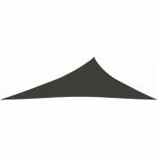 Voile d'ombrage 160 g/m Anthracite 4x5x6,8 m pehd - Inlife