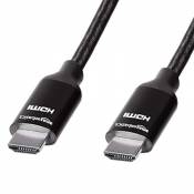 Amazon Basics Câble HDMI haut débit tressé Noir