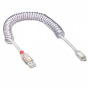 Lindy Câble USB 2.0 spirale, 2m