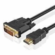 TNP Câble adaptateur HDMI vers DVI haute vitesse (15