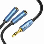 MillSO Audio Câble Adaptateur Splitter Audio Câble-Deux