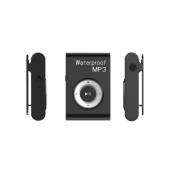 Wewoo Lecteur MP3 IPX8 de musique avec clips et écouteursSupport FMMémoire 8 Go noir
