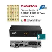 Pack Tivùsat Récepteur Sat HD THOMSON THS807 HD +