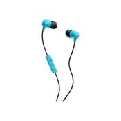 SKULL CANDY Ecouteurs avec micro intra-auriculaire filaire jack 3,5 mm - Bleu et noir - Suprême Sound