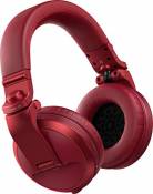 Pioneer DJ HDJ-X5BT-R Bluetooth DJ Headphones, Red