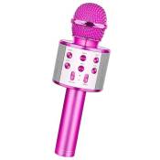 Microphone sans fil Bluetooth karaoké portable professionnel