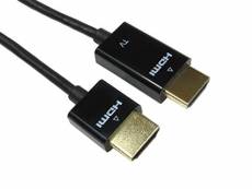 Câble HDMI Rhinocables® Active super fin - 18 Gbit/s - 4K - HDTV 3D avec Ethernet 3 m