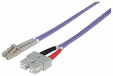Intellinet LC/SC OM4 2 m – Câble de Fibre Optique