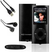 SAVFY® Lecteur MP3 MP4 Player 16Go Vidéo Radio Musique