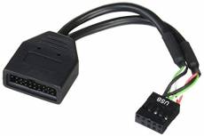 SilverStone G11303050-RT - USB 3.0 interne vers Câble d'adaptateur USB 2.0