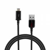 TECHGEAR Extra Long 2 Mètres Câble USB Chargeur/Transfert