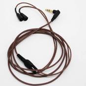 XiYu Câble audio pour écouteurs Sennheiser IE8 IE80