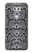 Innovedesire White Rattle Snake Skin Graphic Printed