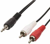 3.5 mm Stereo Jack/RCA Cable 5M