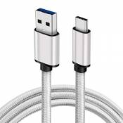 CBUS – Câble Tressé de Charge Rapide USB-A vers
