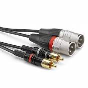 Sommer Cable Basic+ HBP-M2C2 / 2 x XLR 3 Points mâle
