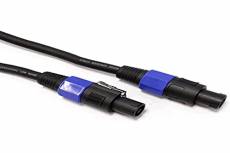 BeMatik - NL4 Speakon Câble haut-parleur 13GA 4x1.5mm