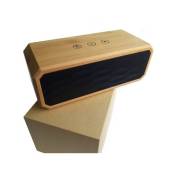 Mini Haut-Parleur Bluetooth Stéréo Design Bamboo
