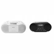 Sony Lecteur CD/Cassette/Radio Portable Blanc & ZSP-S50B