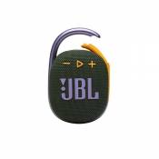 Enceinte portable JBL Clip 4 Bluetooth Vert et Jaune