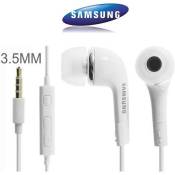 Véritable Original Samsung Blanc EHS64AVFWE Écouteurs intra-auriculaires Kit pieton (Bulk)) - 5055696170358
