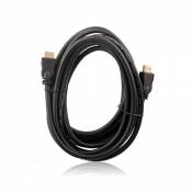 Mgs33® Cable HDMI FULL HD 5 m blindé avec contacts