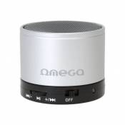Omega OG4S Haut-parleur pour utilisation mobile filaire - sans fil Bluetooth 3 Watt argenté(e)