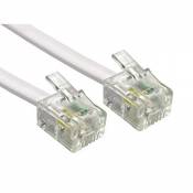 Alida Systems ® Câble ADSL 2m - Supérieure Qualité/Broches