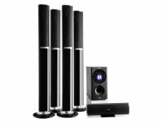 Auna areal 653 système son surround 5.1 - pack 4 enceintes