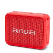 Aiwa BS-200RD haut-parleur bluetooth rouge TWS radio