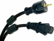 Real Cable Kapton PSKAP Noir Câble d'alimentation