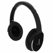 Akashi Casque Bluetooth Extra Bass Reduction bruit Pliable Prise Jack 3.5mm Akashi Noir