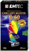EMTEC VHS 60 Copymaster Cassette vidéo