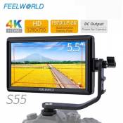 FEELWORLD S55 5.5 pouces IPS appareil photo reflex