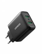 UGREEN 36W Quick Charge 3.0 Chargeur Secteur USB 2