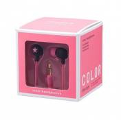 Mix-Style Star-Black/Pink Ecouteurs intra-auriculaire