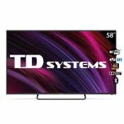 TV intelligente TD Systems K58DLX11US 58 DLED 4K Ultra