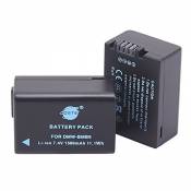 DSTE 2-Pack Rechange Batterie pour Panasonic DMW-BMB9
