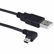 LARRITS 5 mètres USB 2.0 A mâle à Mini B câble