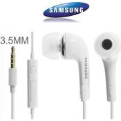 Véritable Original Samsung Blanc EHS64AVFWE Écouteurs intra-auriculaires Kit pieton (Bulk)) - 4260445774119