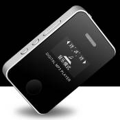 Le noir Lecteur MP3 Avec Haut-Parleur, 7 modes Sonores,