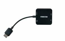 FONESTAR FO-442HA Extracteur Audio pour HDMI Optica SPDIF Toslink et Jack 3,5 mm