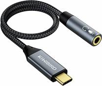 KiWiBiRD Adaptateur pour écouteurs USB-C USB Type-C