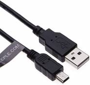Mini USB Câble 5m Chargeur Compatible avec Garmin
