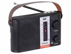 Trevi RA 7F25-BK Radio Portable Rechargeable avec Lecteur
