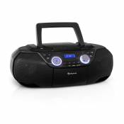 Auna Boombox Lecteur CD radio - Auna - Bluetooth noir