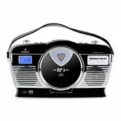 AUNA RCD-70 - Radio VHF, Design rétro, Look Nostalgie,