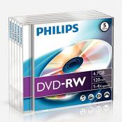 Philips PHOV-RW4754JC Boîte de Media Vierge DVD-RW